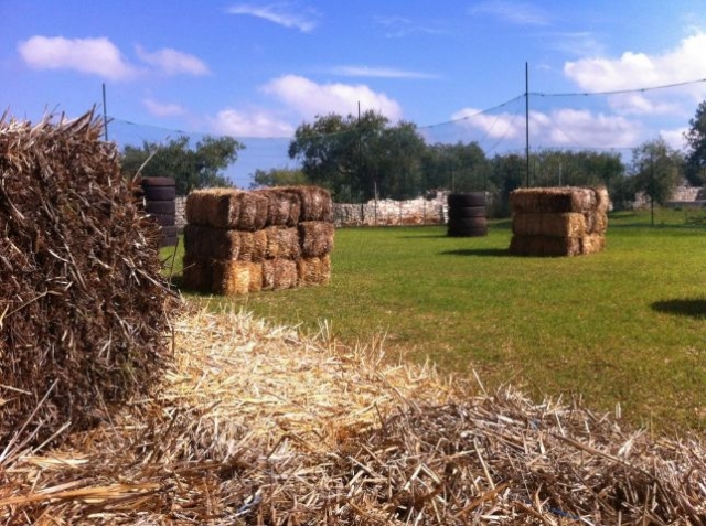  Paintball unter freiem Himmel 